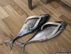 sandal unik